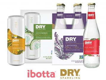 DRY Sparkling Ibotta Fuji Apple Lavender Ginger Cucumber