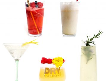 mocktails, dry soda, dry sparkling