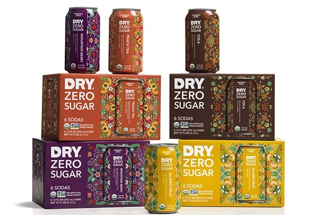 DRY Zero Sugar Sodas Group Image